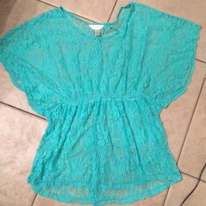 Full lace maternity top